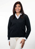 V Neck Possum Merino Jumper