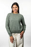 Moss Stitch Plated Possum Merino Jumper