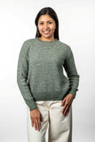 Moss Stitch Plated Possum Merino Jumper