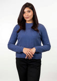 Crew Neck Possum Merino Jumper - Koru Knitwear