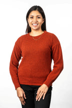 Crochet Knit Possum Merino Jumper