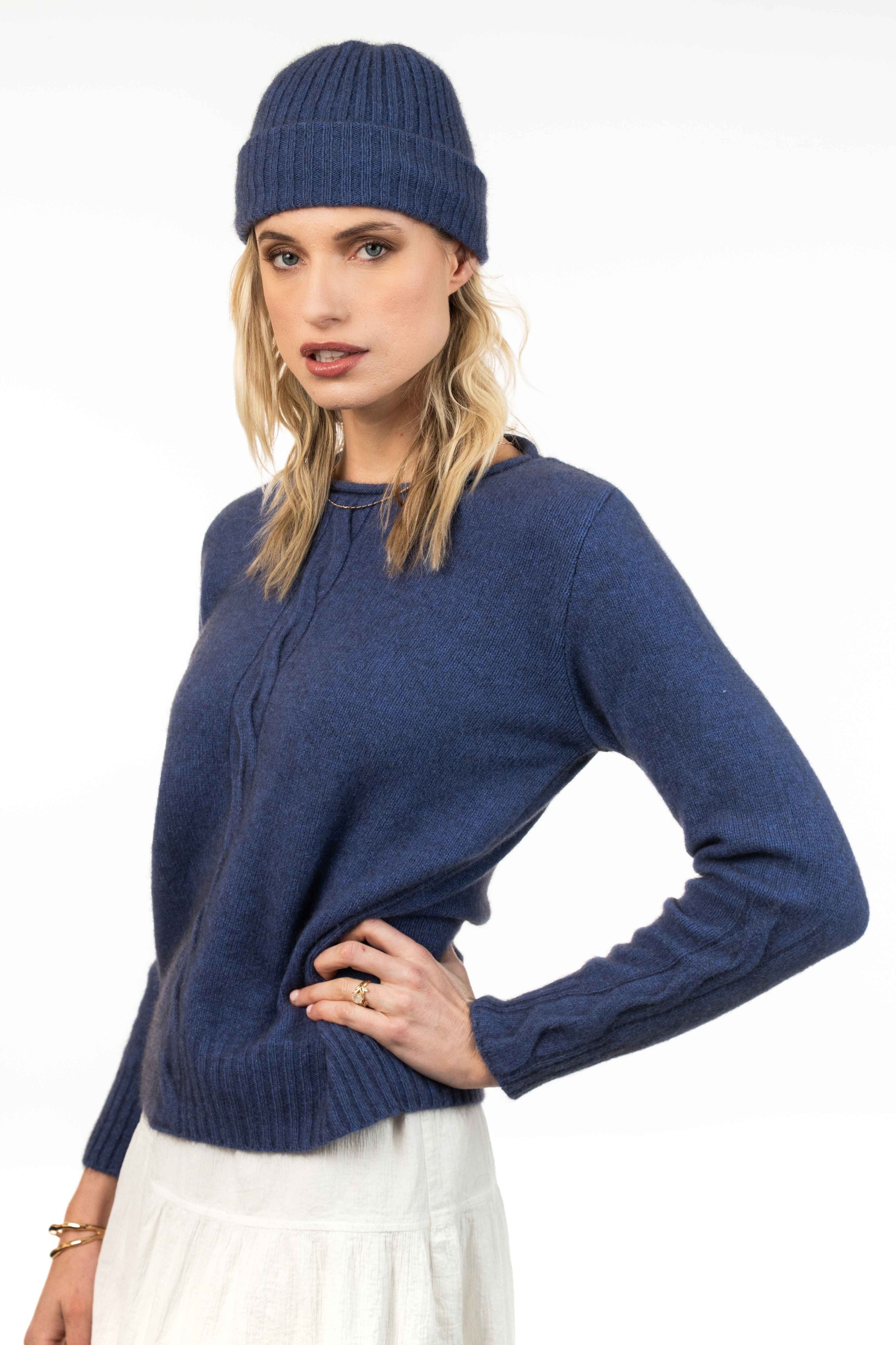 Cable Possum Merino Jumper