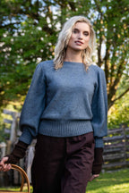 Boat Neck Possum Merino Jumper