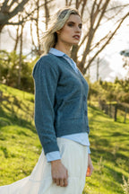 Classic V Neck Possum Merino Cardigan