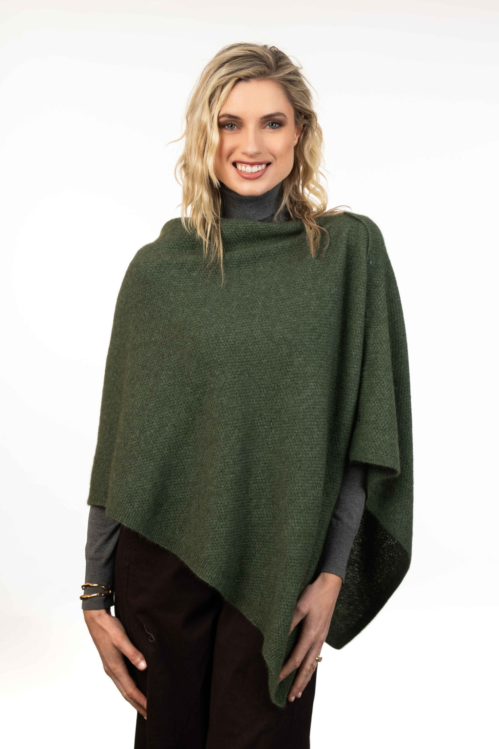 Double Moss Stitch Multi-Way Wrap