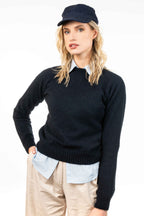 Classic Crew Neck Possum Merino Jumper