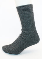 Ribbed Possum Merino Socks