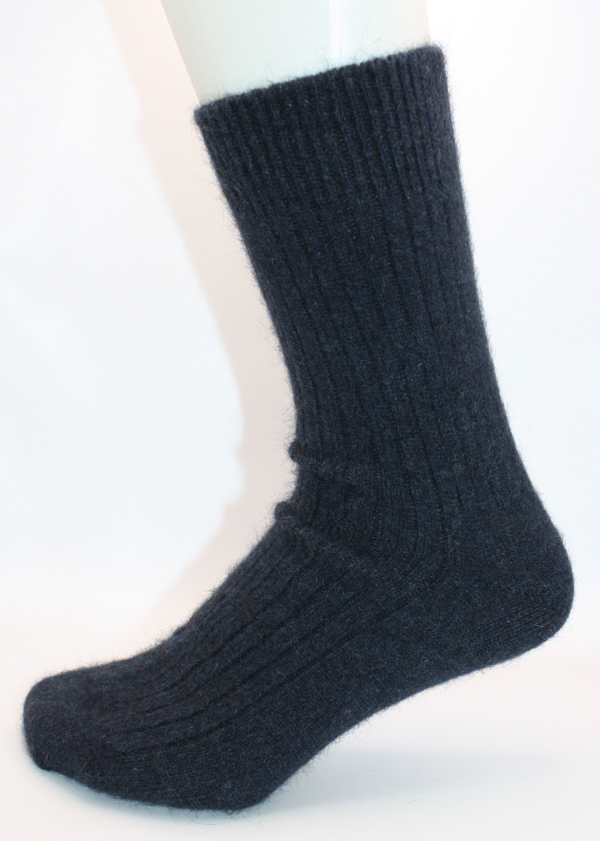 Ribbed Possum Merino Socks Secondary image
