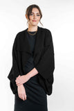 Moss Stitch Possum Merino Shrug