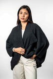 Moss Stitch Possum Merino Shrug