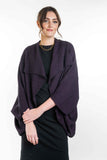 Moss Stitch Possum Merino Shrug