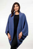 Moss Stitch Possum Merino Shrug