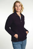 Possum Merino Textured Zip Jacket - Koru Knitwear