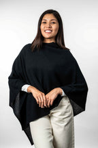 Two Way Possum Merino Poncho