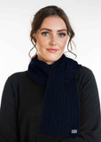 Cable Knit Possum Merino Scarf