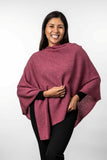 Two Way Possum Merino Poncho