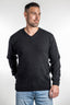 V Neck Possum Merino Jumper - Koru Knitwear