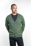 Possum Merino V-Neck Cardigan - Koru Knitwear