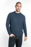 Possum Merino Crew Neck Aran Jumper - Koru Knitwear