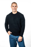 Diamond Plated Possum Merino Crew Jumper