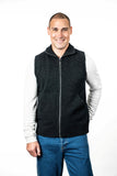Men's Possum Merino Zip Vest