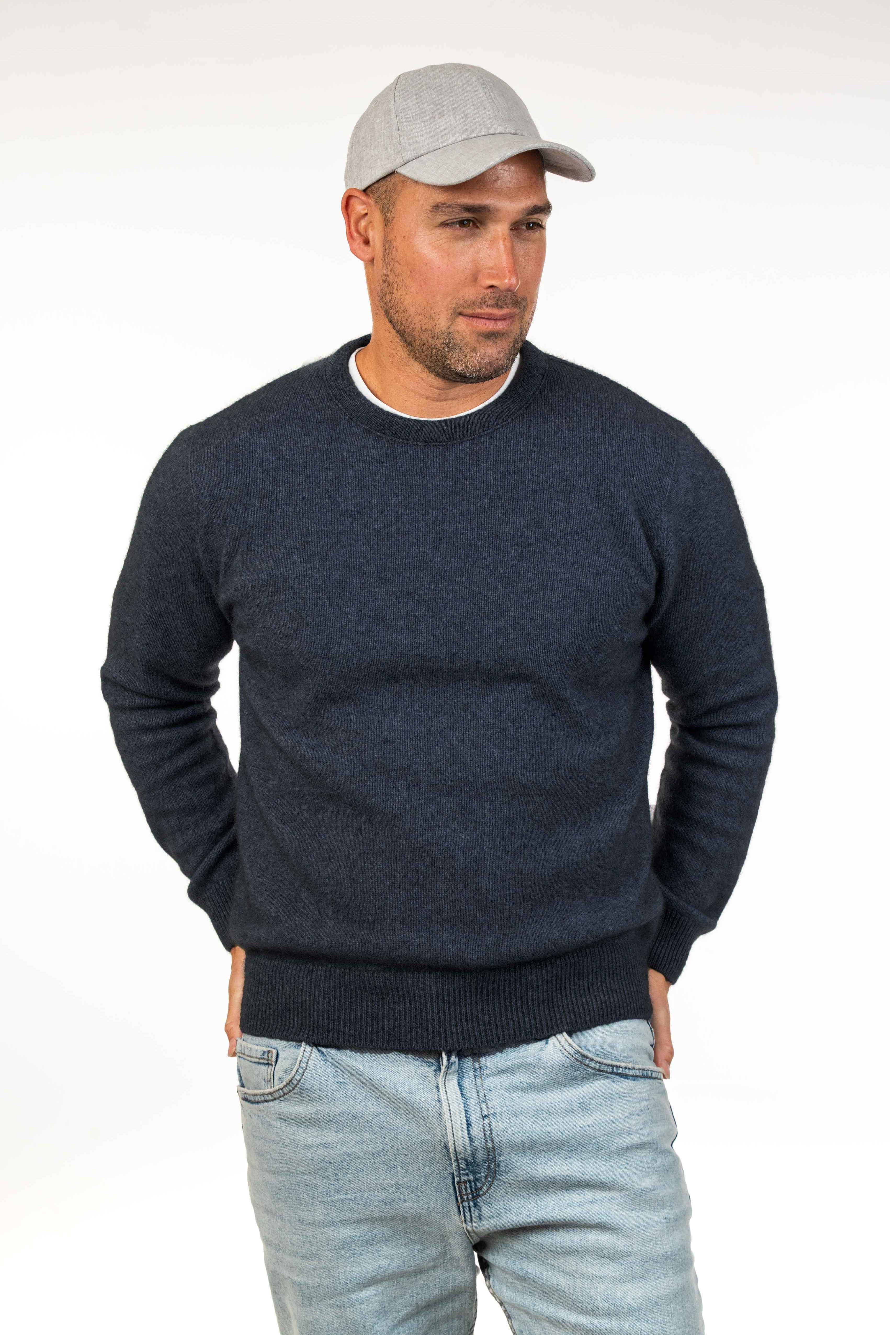 Crew Neck Possum Merino Jumper