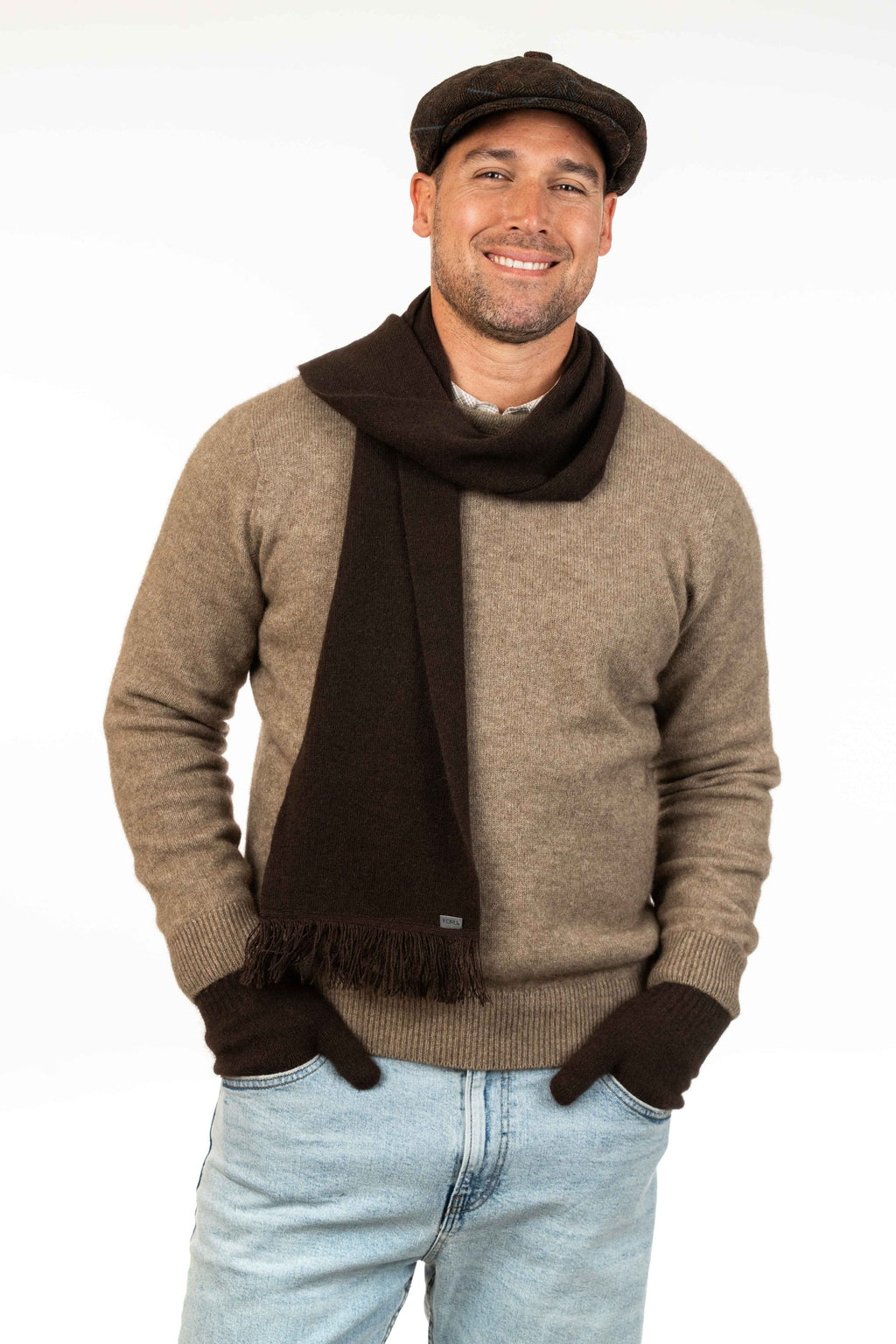 Fringed Possum Merino Scarf