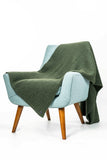 Ribbed Knit Possum Merino Throw