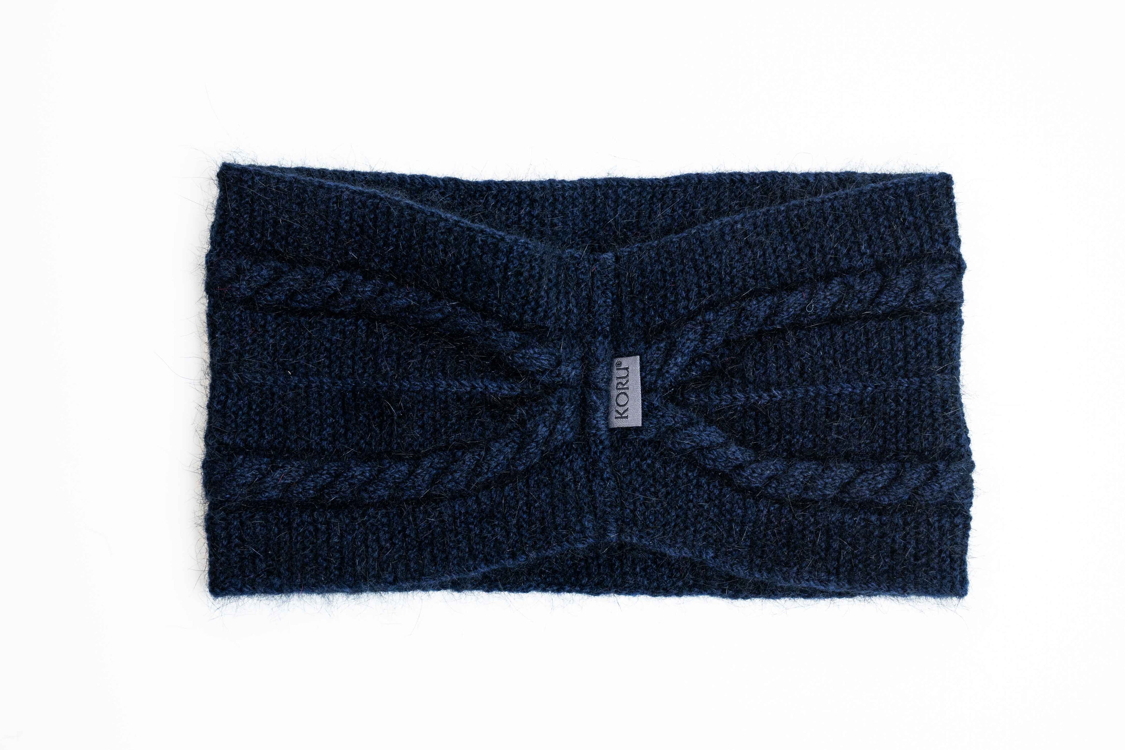 Cable Knit Possum Merino Headband