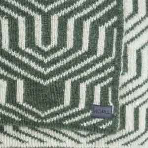 Patterned Possum Merino Throw