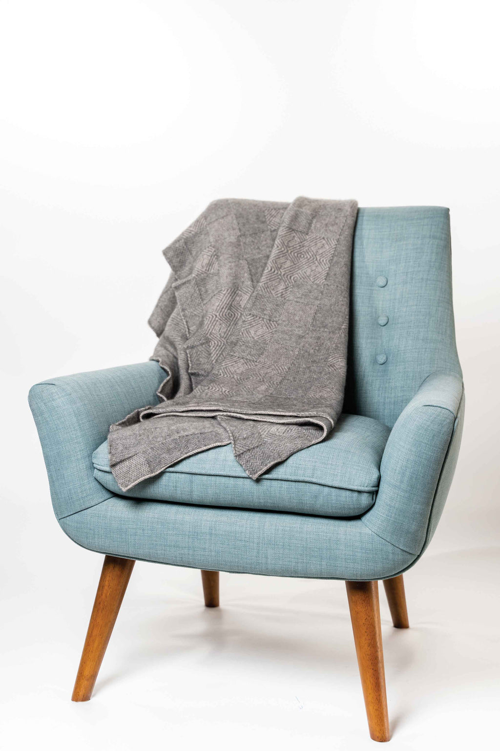 Jacquard Pattern Possum Merino Throw