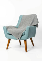 Plated Herringbone Possum Merino Throw