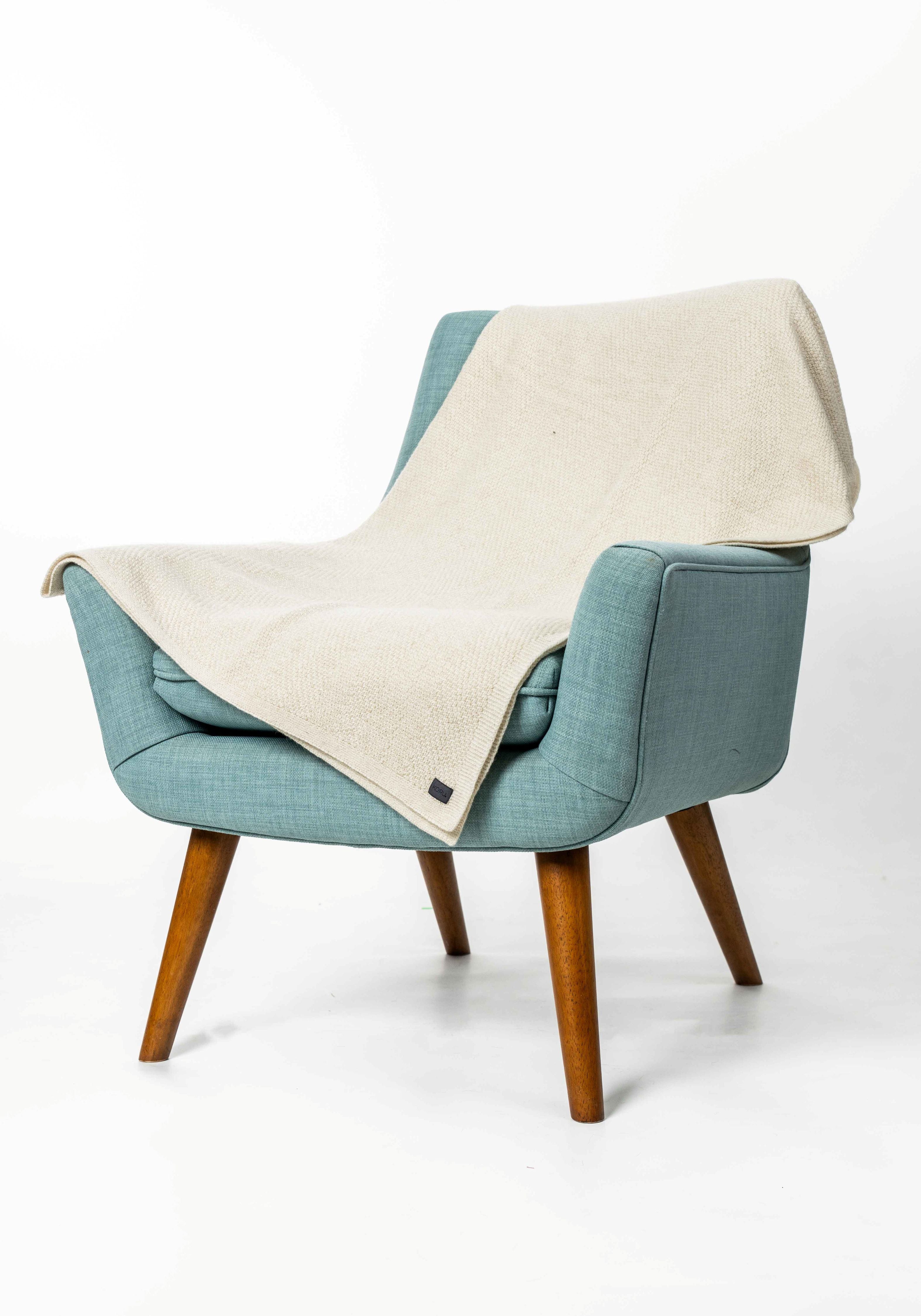 Plated Herringbone Possum Merino Throw