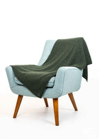 Plated Herringbone Possum Merino Throw