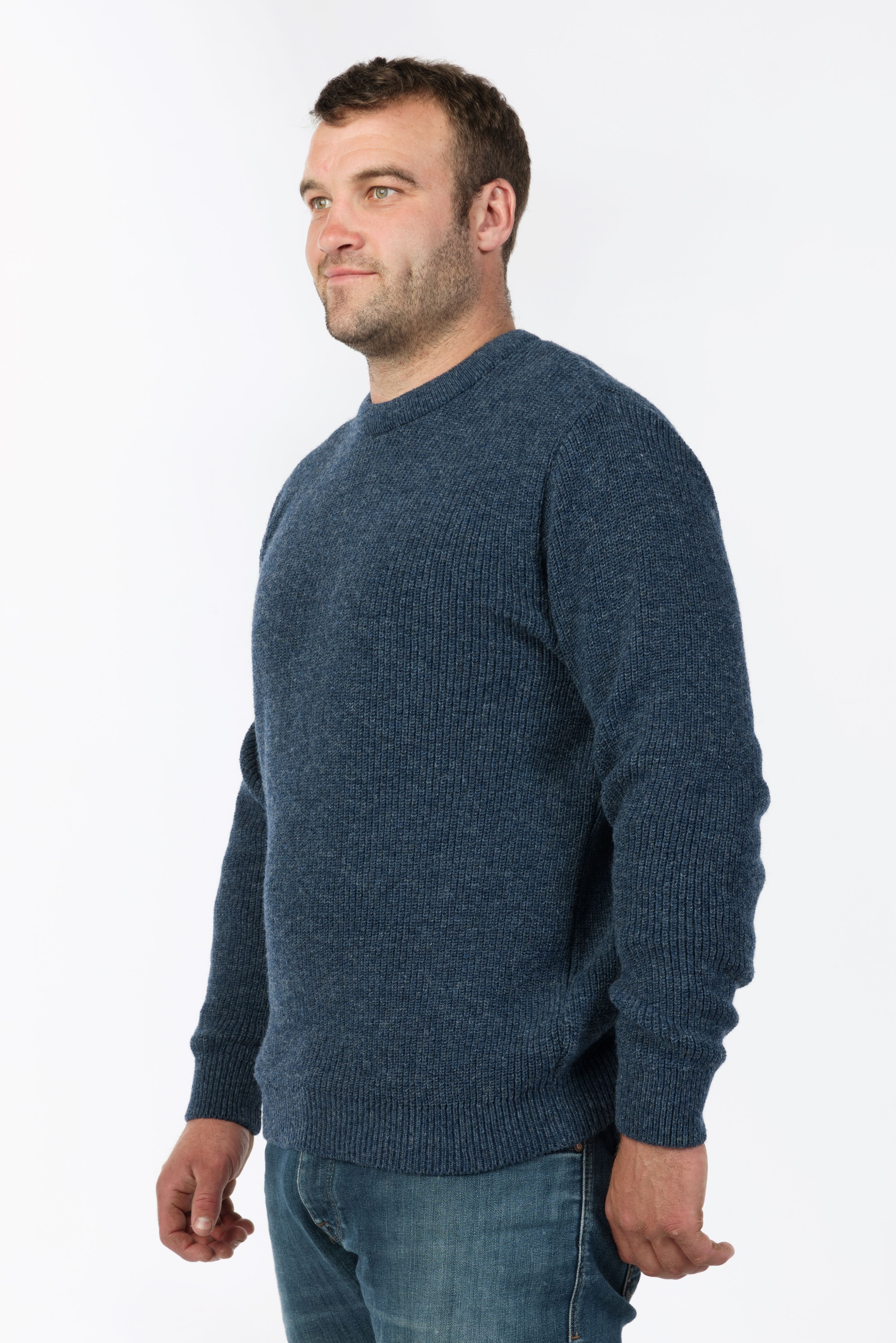 Pure NZ Wool Backyard Crew Sweater Main image