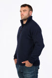 Pure NZ Wool North Wester 1/4 Zip Jumper - MKM Knitwear