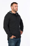 Possum Merino Extreme Hooded Sweater - MKM Knitwear