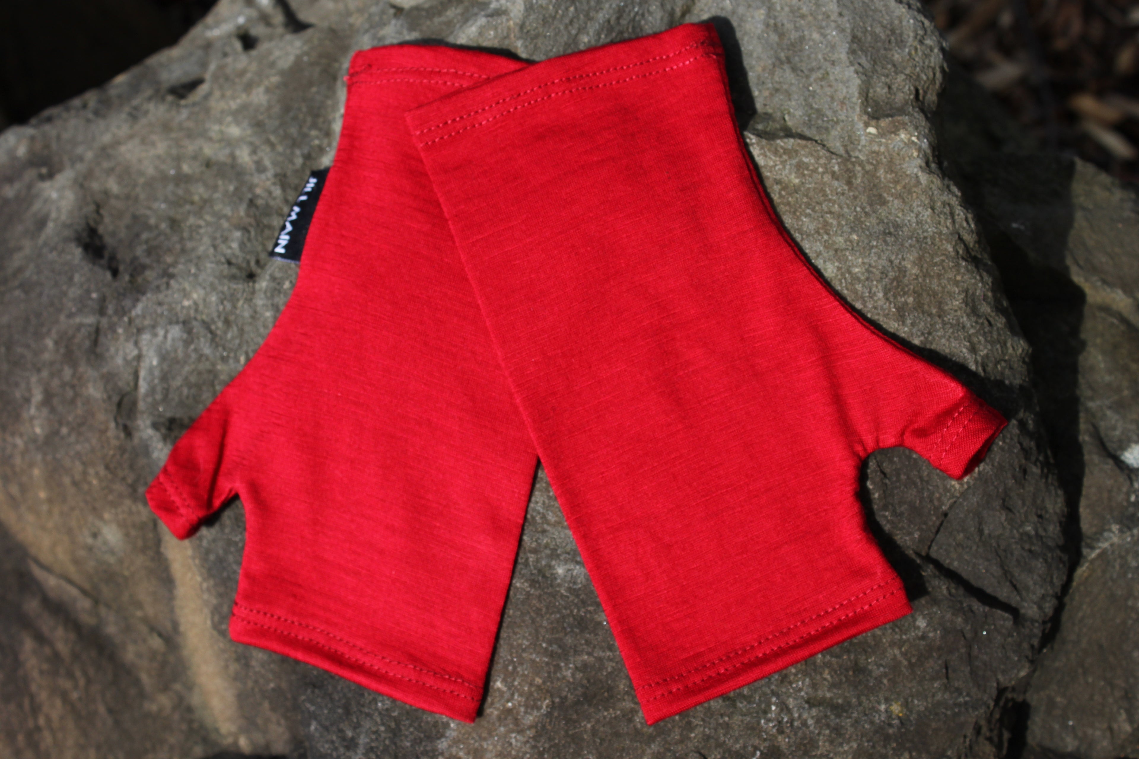Plain Merino Wool Mitts