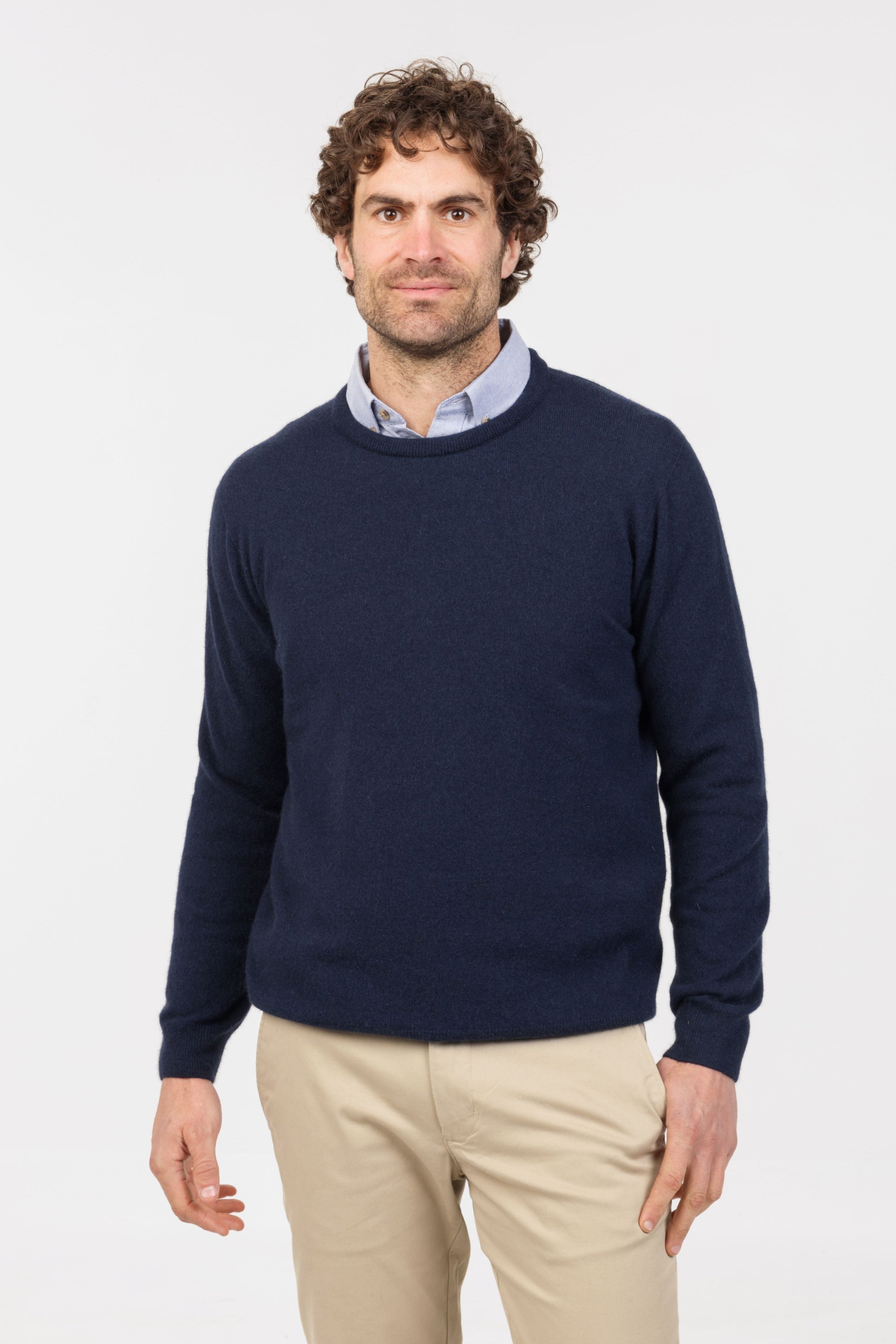 Crew Neck Possum Merino Sweater Main image