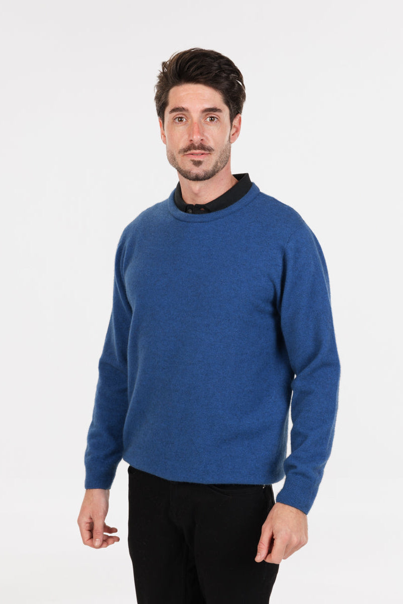 Crew Neck Possum Merino Sweater