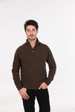 Half Zip Possum Merino Jumper