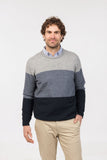 Possum Merino Mens Colourblock Sweater - Native World