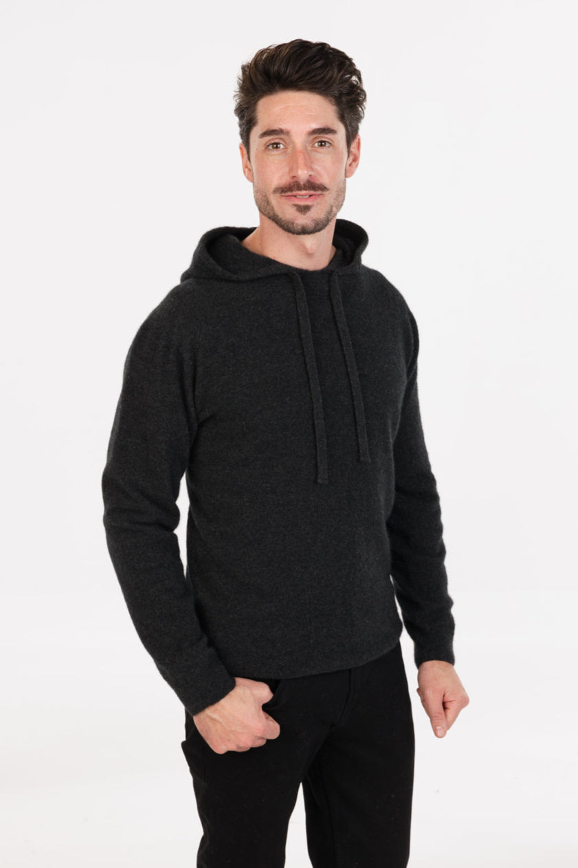 Men's Possum Merino Hoodie - Native World Secondary image