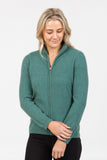 Possum Merino Plain Zip Jacket - Native World