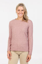 Plain Possum Merino Crew Neck Sweater