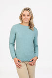 Possum Merino Crew Neck Plain Sweater - Native World