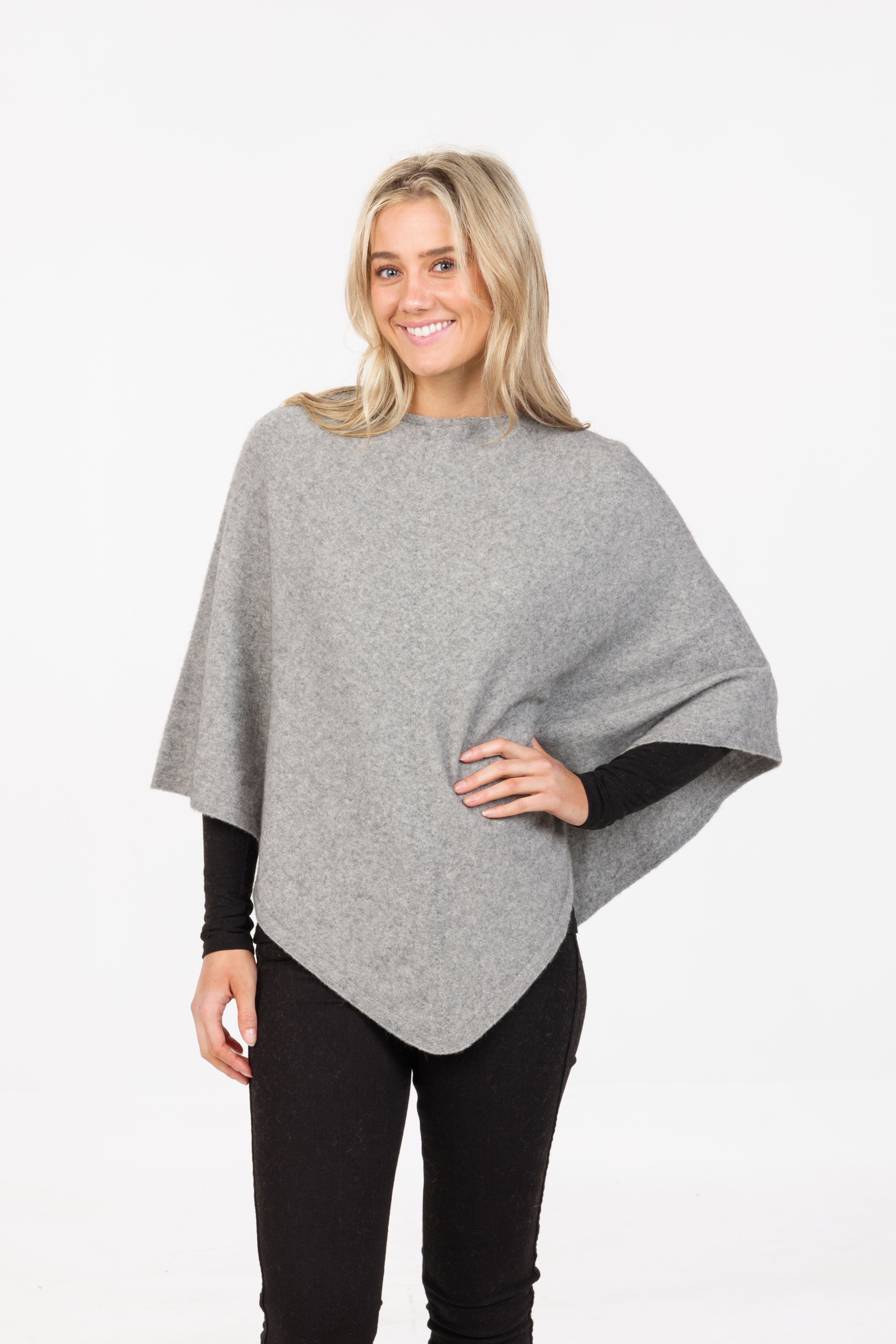 Possum Merino Poncho Secondary image
