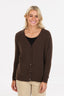 Relaxed Fit Possum Merino Cardigan