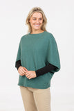 Possum Merino Split Sleeve Poncho - Native World