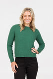 Possum Merino Classic Crop Sweater - Native World